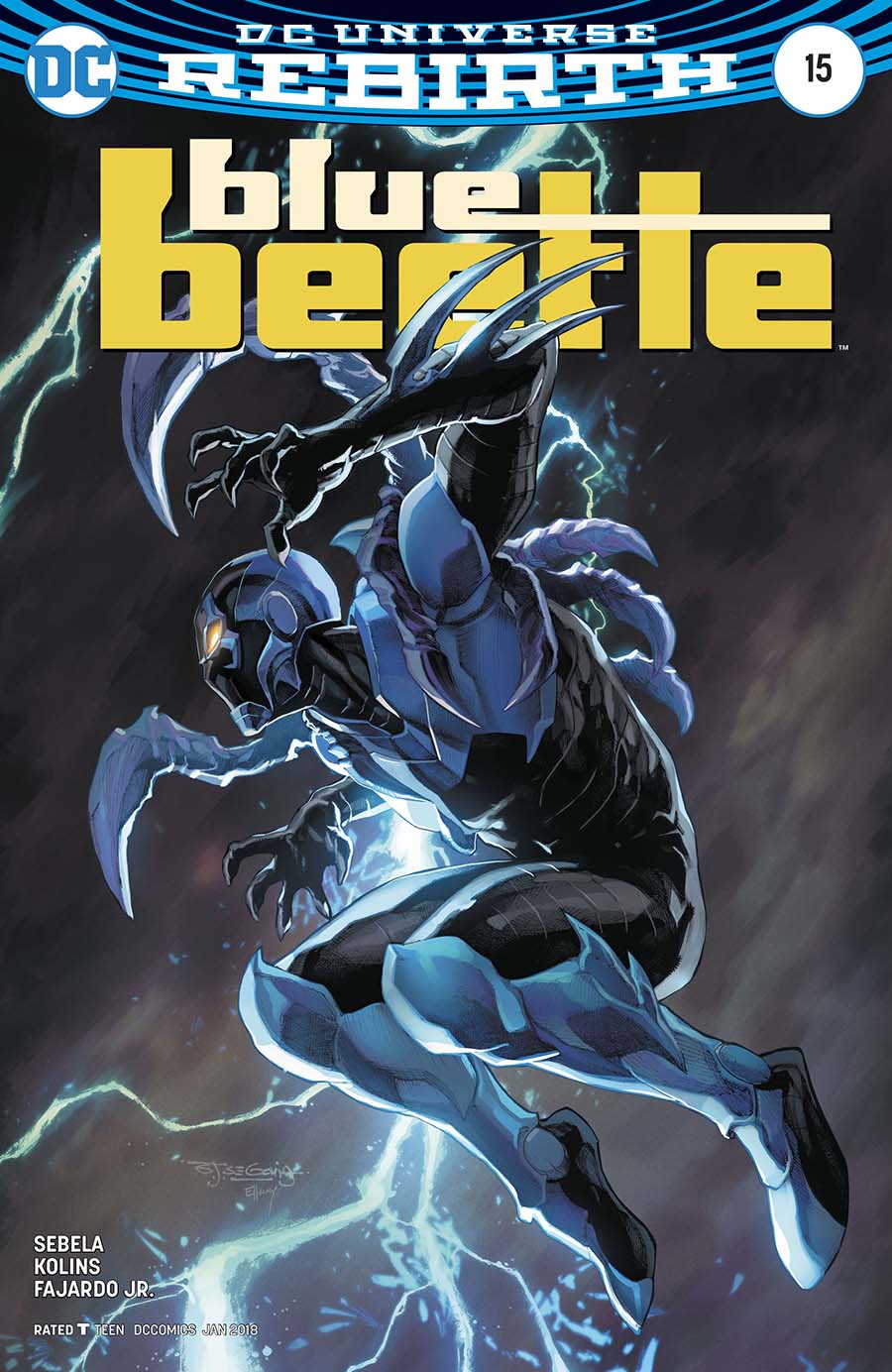 Blue Beetle (DC) Vol 4 #15 Cover B Variant Stephen Segovia Cover