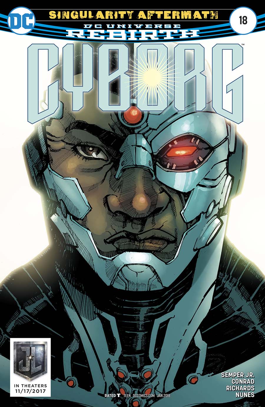 Cyborg Vol 2 #18 Cover A Regular Eric Canete Cover