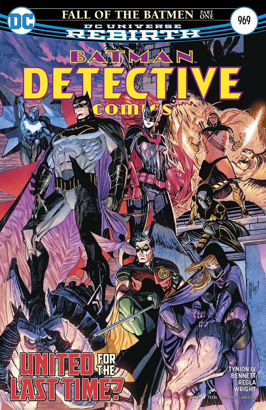Detective Comics Vol 2 #969 Cover A Regular Eddy Barrows & Eber Ferreira Cover