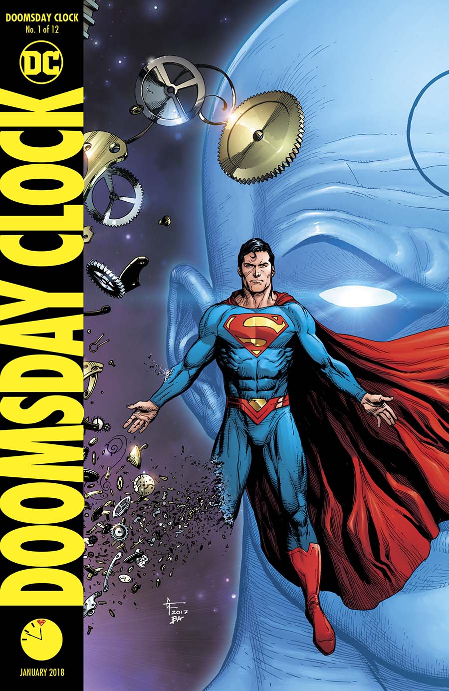 Doomsday Clock #1 Cover B Variant Gary Frank Cover