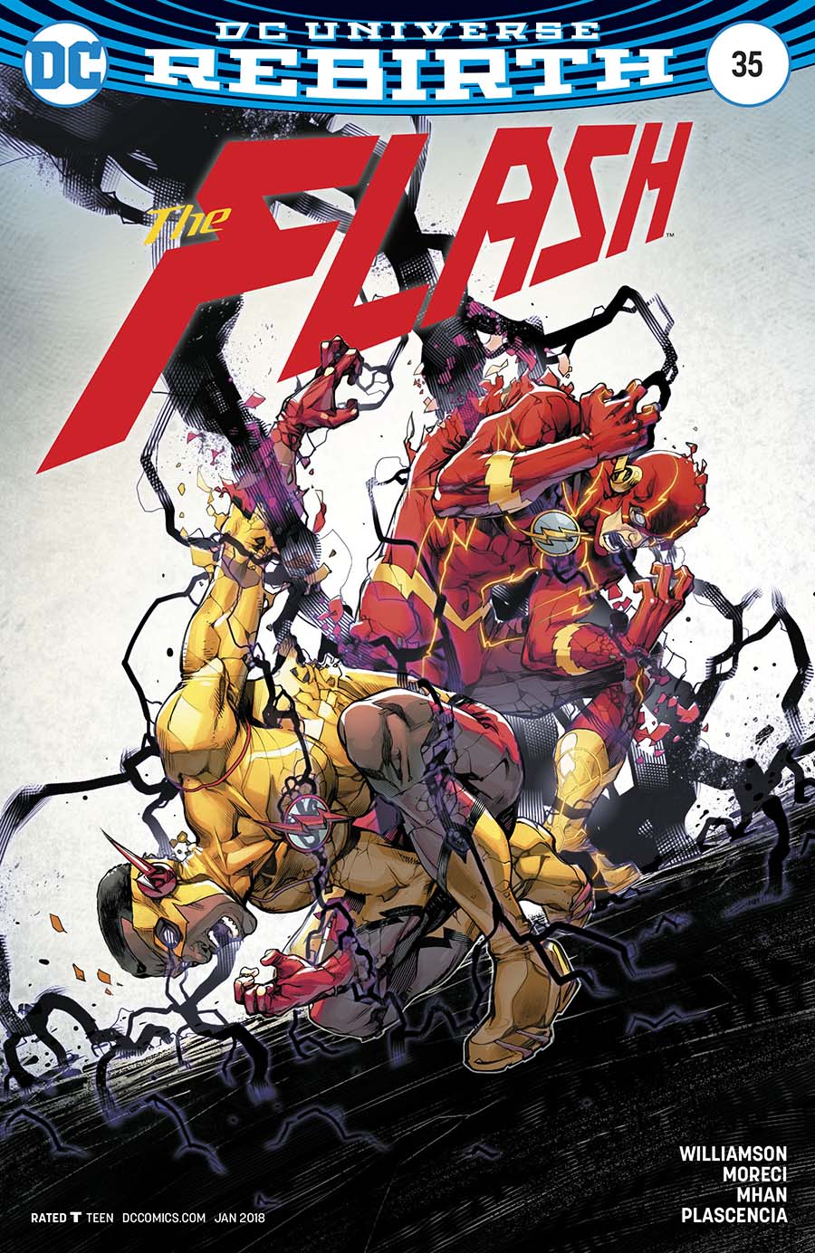 Flash Vol 5 #35 Cover B Variant Howard Porter Cover