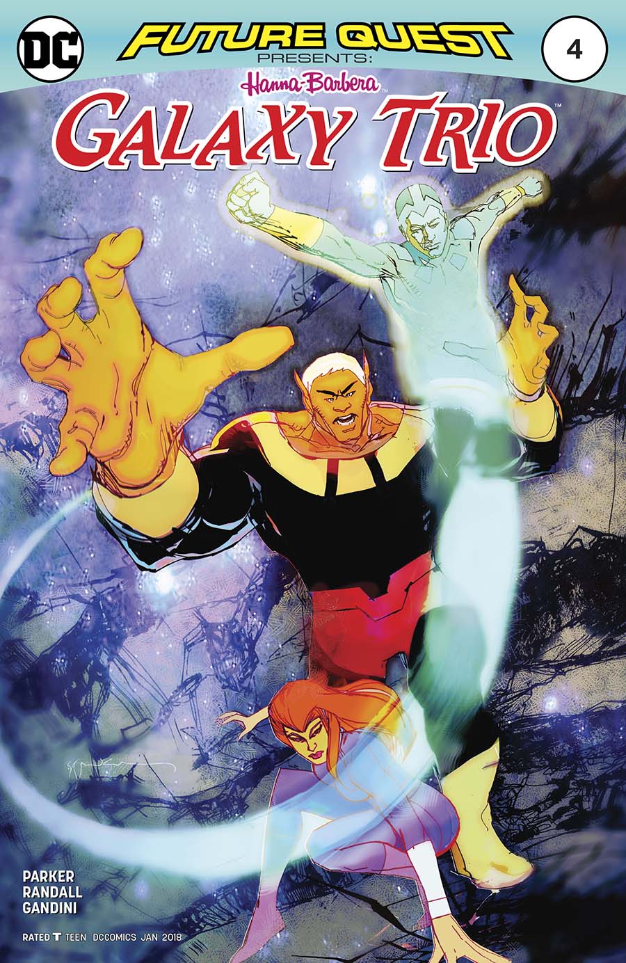 Future Quest Presents #4 Cover B Variant Bill Sienkiewicz Cover