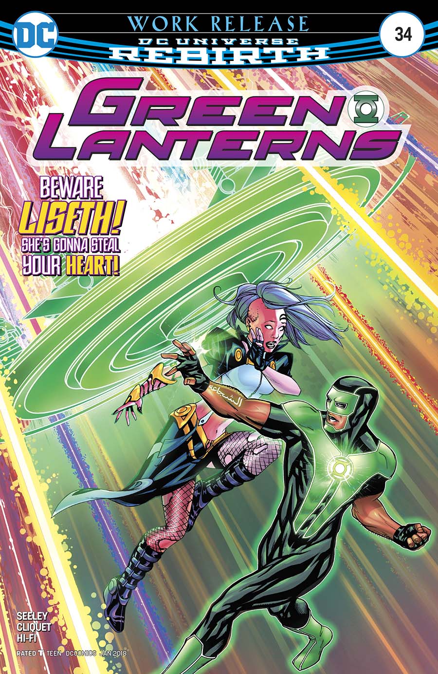 Green Lanterns #34 Cover A Regular Mike McKone Cover