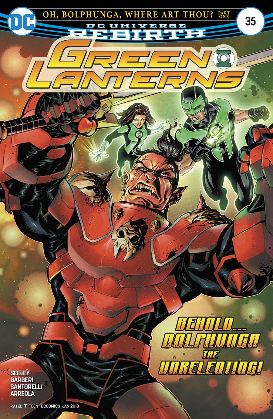 Green Lanterns #35 Cover A Regular Mike McKone Cover