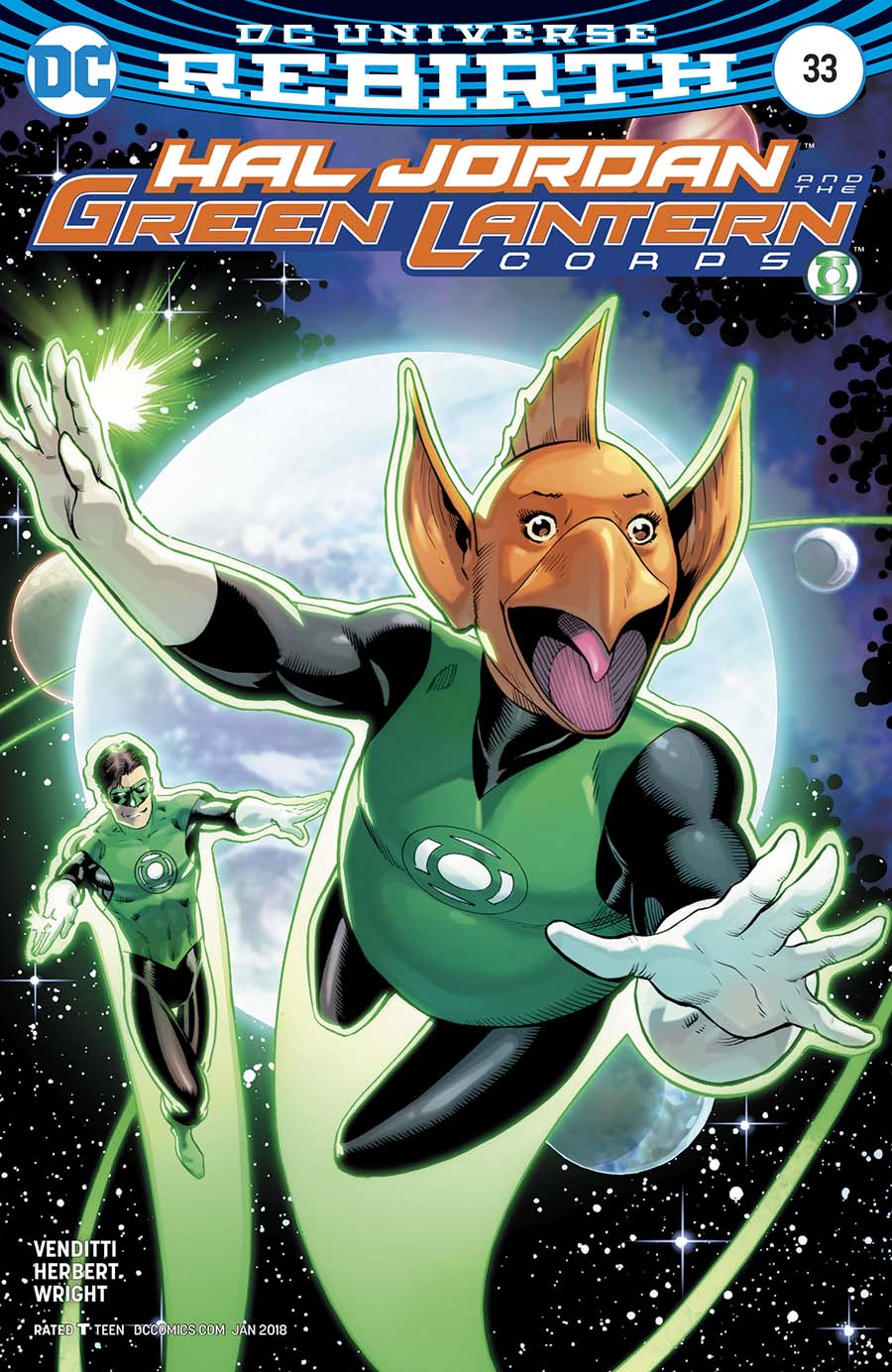 Hal Jordan And The Green Lantern Corps #33 Cover B Variant Barry Kitson Cover