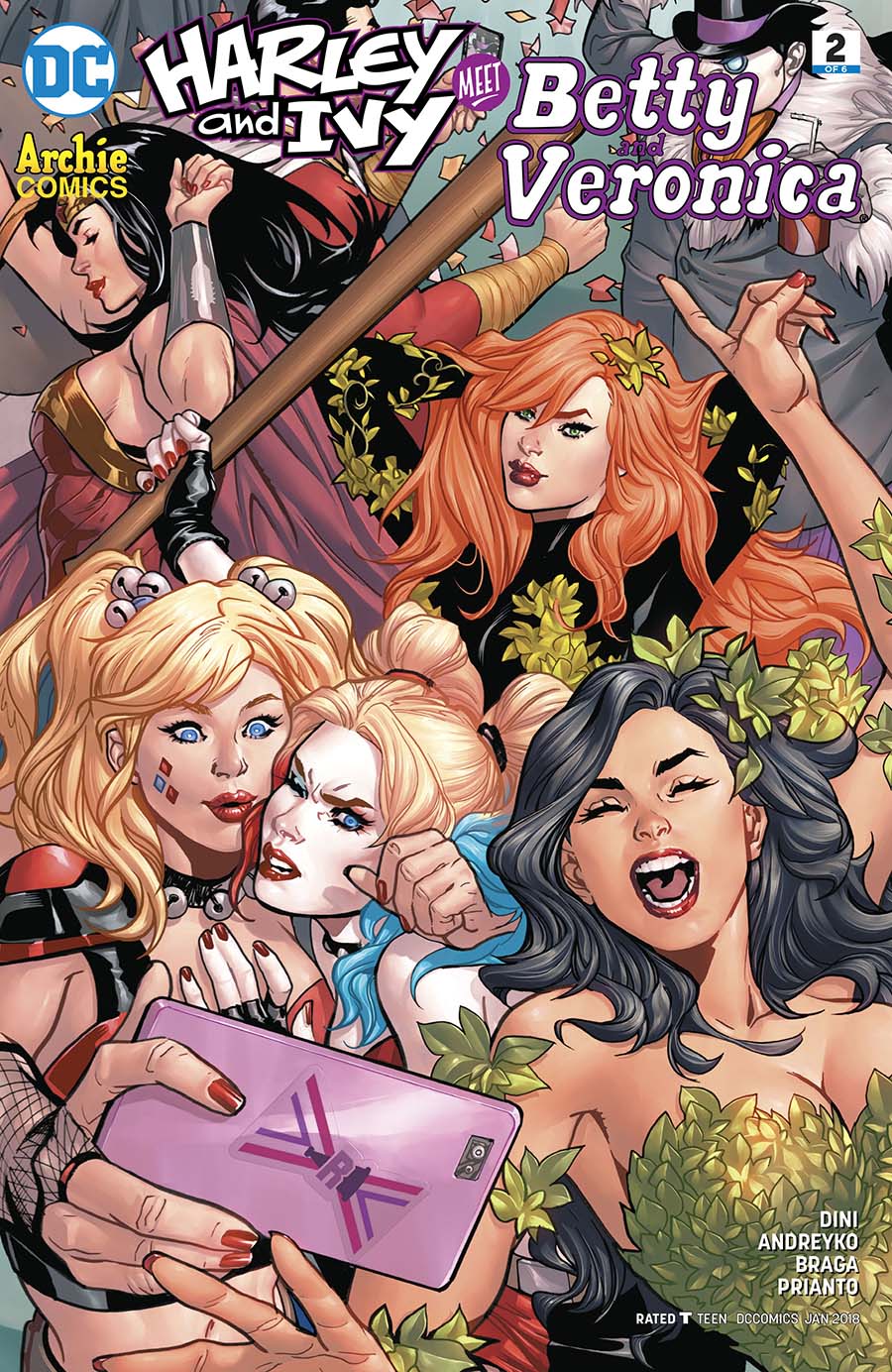 Harley & Ivy Meet Betty & Veronica #2 Cover A Regular Emanuela Lupacchino Cover