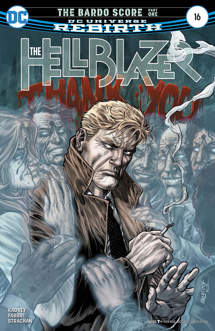 Hellblazer Vol 2 #16 Cover A Regular Jesus Merino Cover