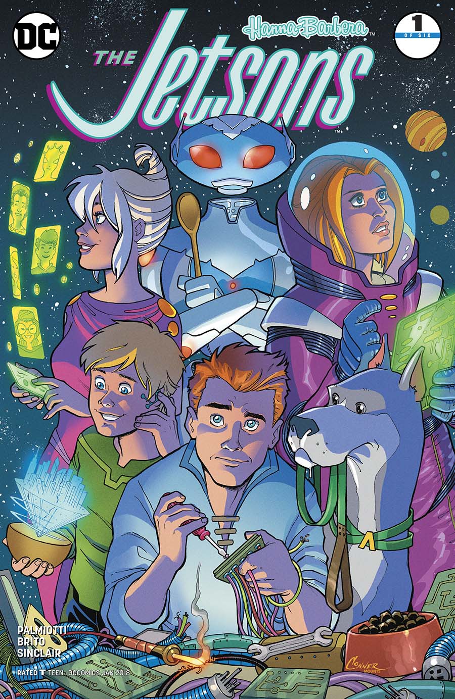 Jetsons (DC) #1 Cover A Regular Amanda Conner Cover