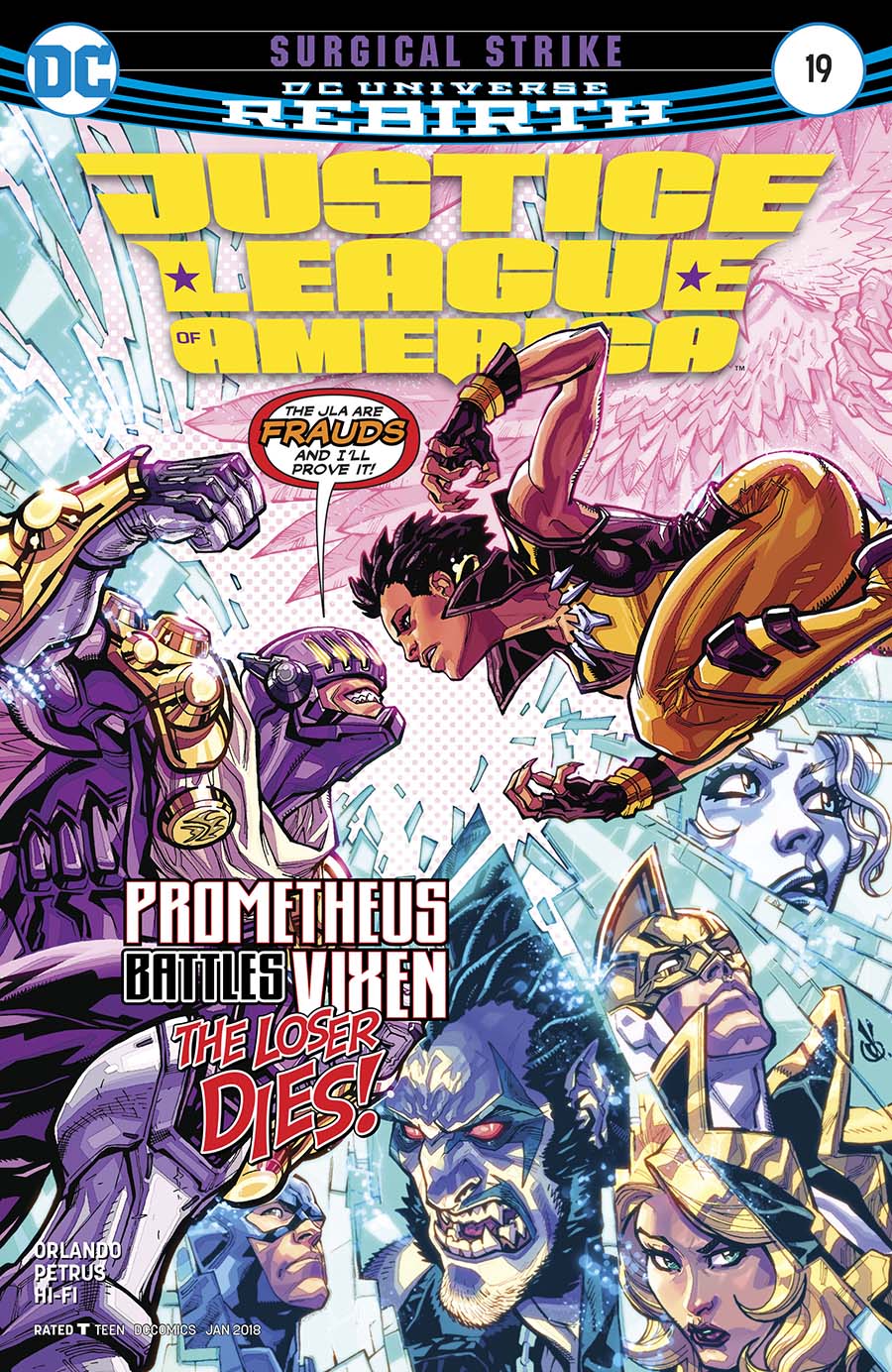 Justice League Of America Vol 5 #19 Cover A Regular Carlos DAnda Cover