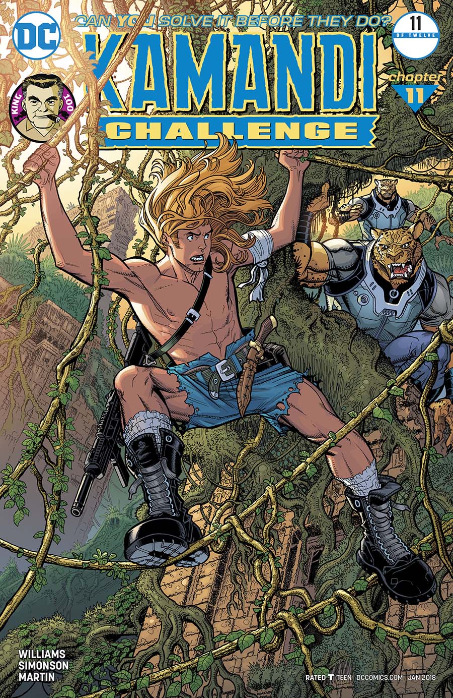 Kamandi Challenge #11 Cover A Regular Nick Bradshaw Cover