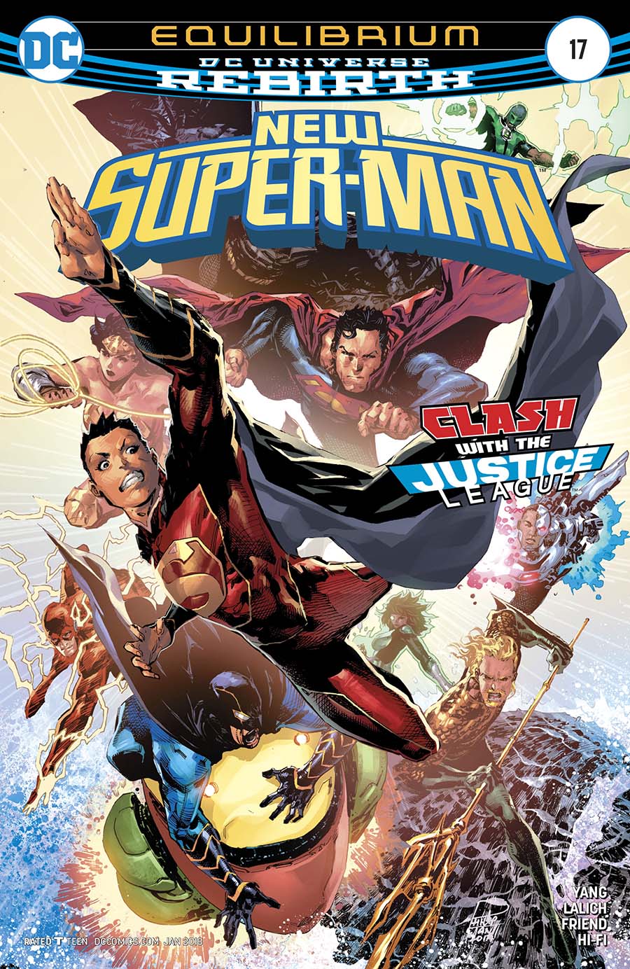 New Super-Man #17 Cover A Regular Philip Tan Cover
