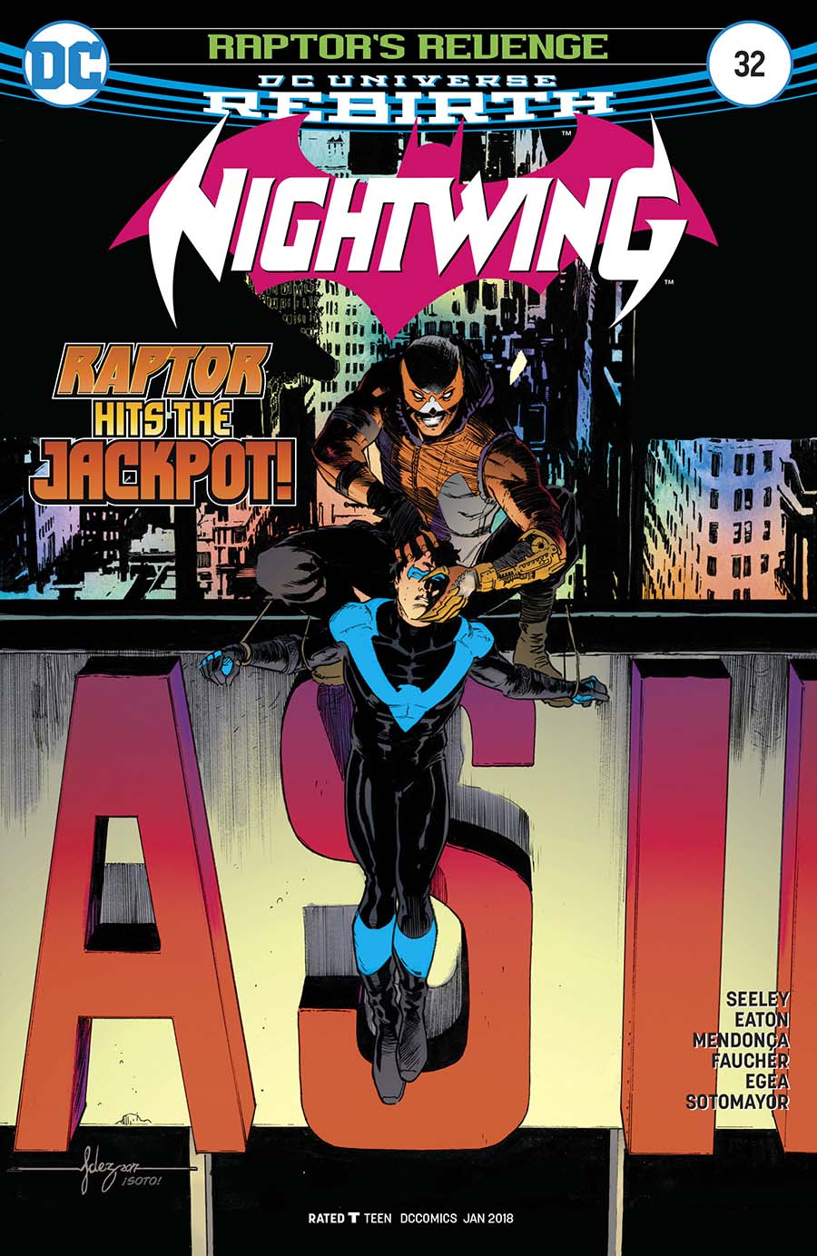 Nightwing Vol 4 #32 Cover A Regular Javier Fernandez Cover