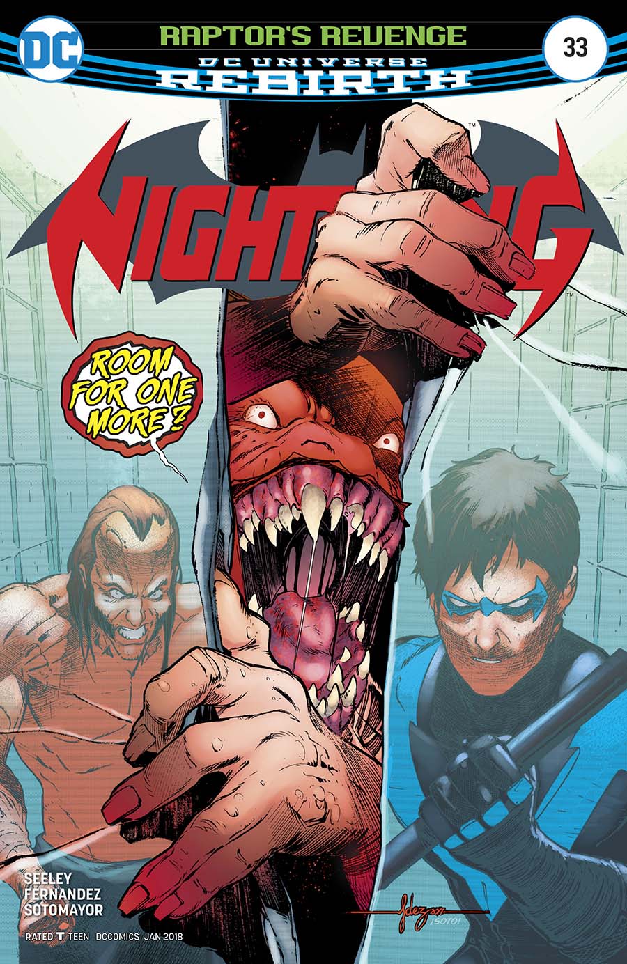 Nightwing Vol 4 #33 Cover A Regular Javier Fernandez Cover