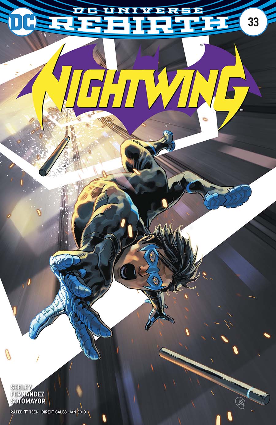 Nightwing Vol 4 #33 Cover B Variant Casey Jones Cover