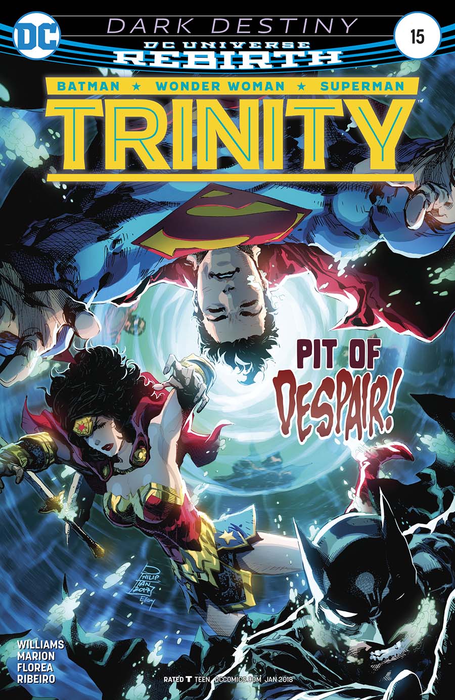 Trinity Vol 2 #15 Cover A Regular Philip Tan Cover