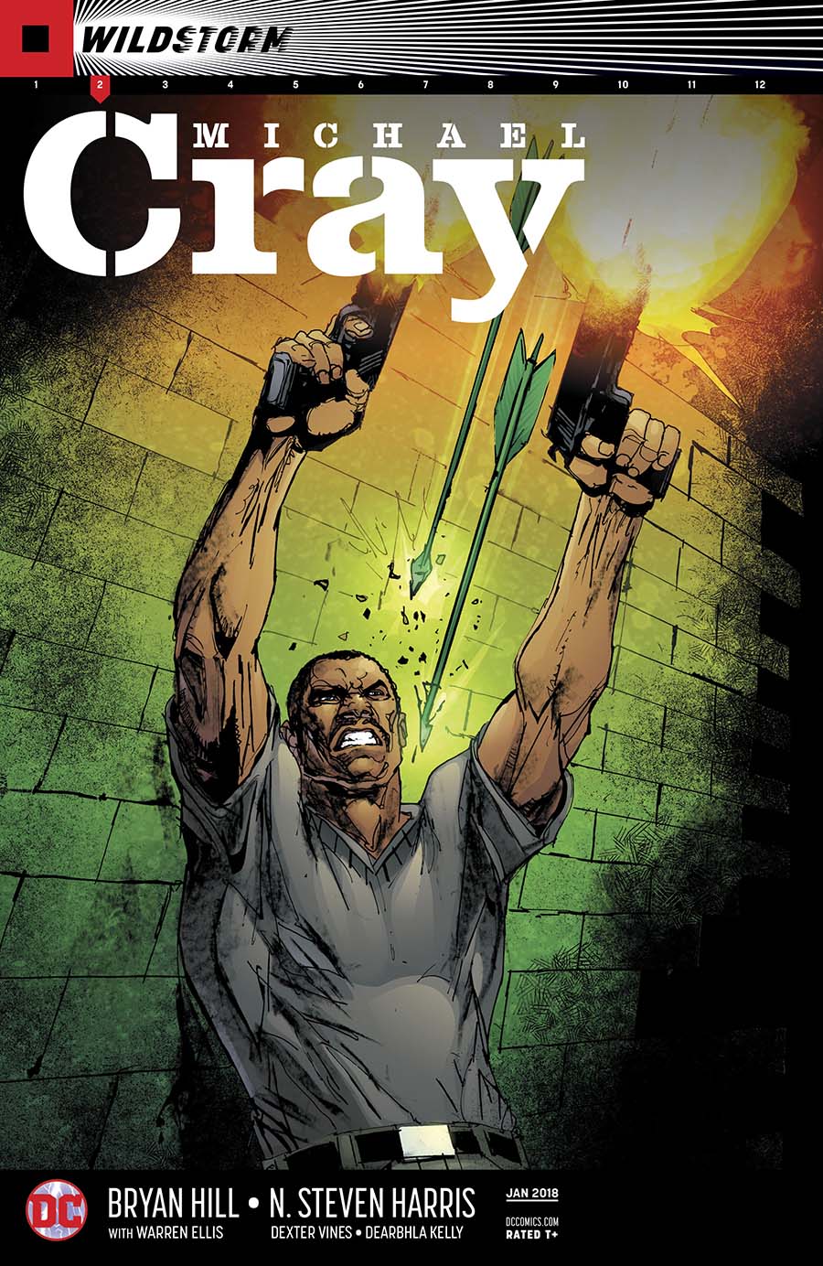 Wildstorm Michael Cray #2 Cover A Regular Denys Cowan & Bill Sienkiewicz Cover