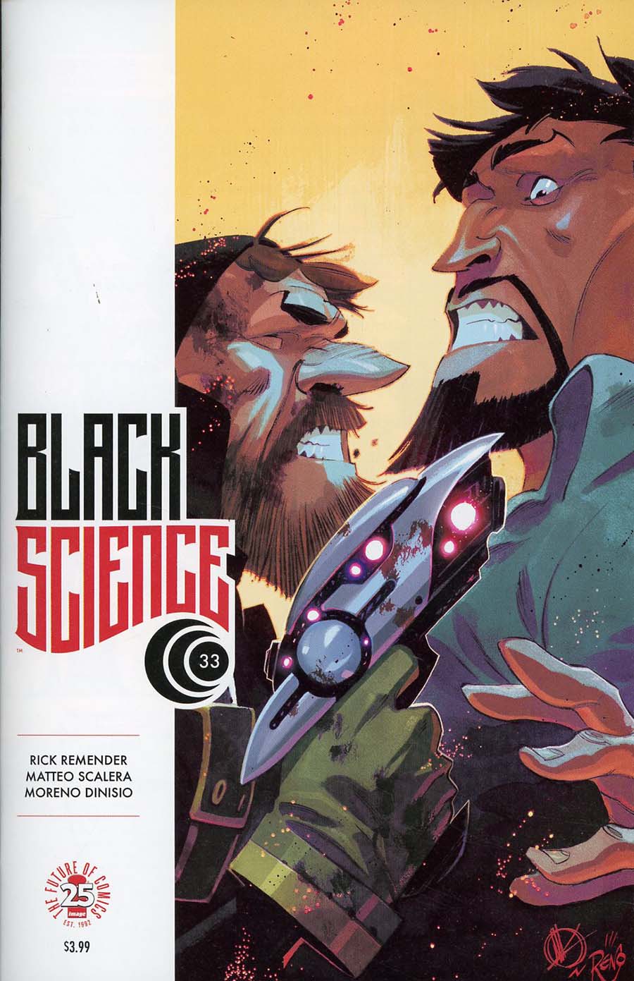 Black Science #33 Cover A Regular Matteo Scalera & Moreno Dinisio Cover