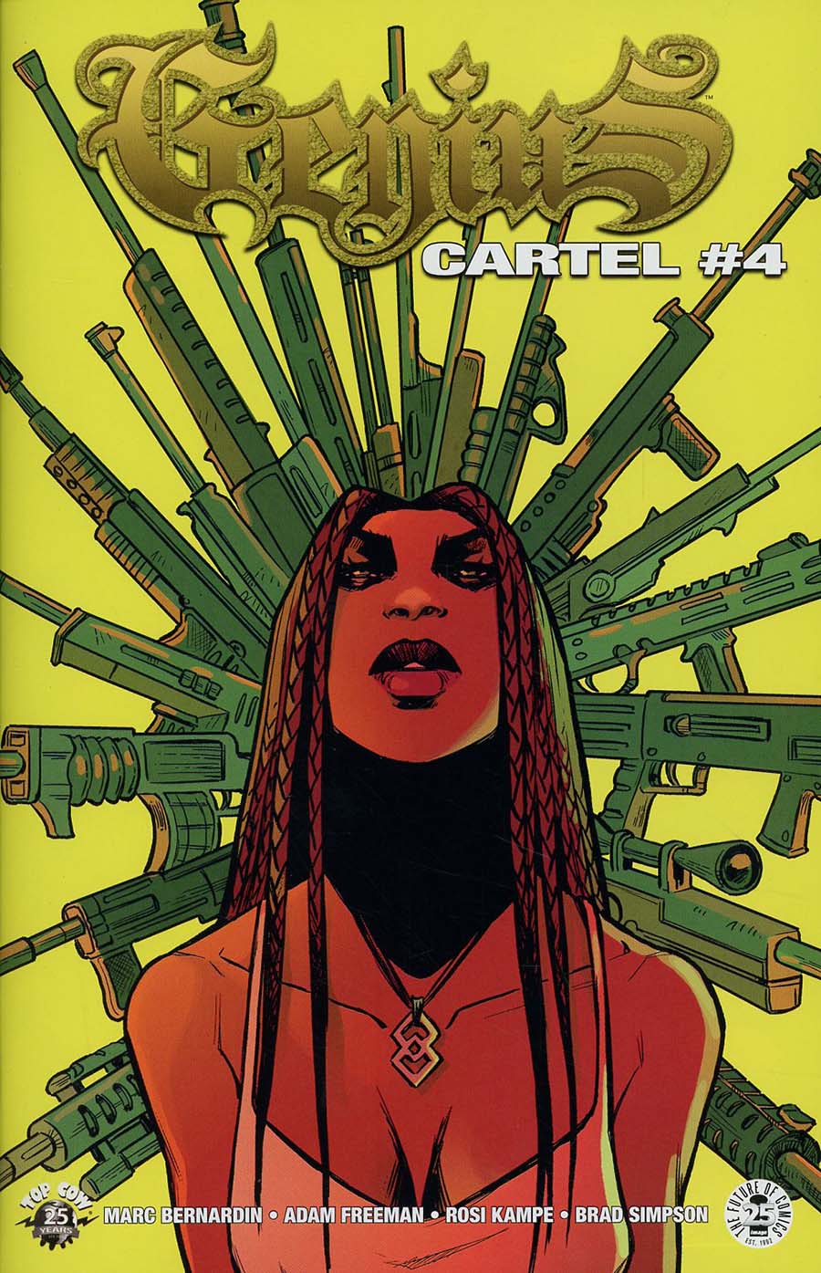 Genius Cartel #4 Cover A Regular Rosi Kampe Cover