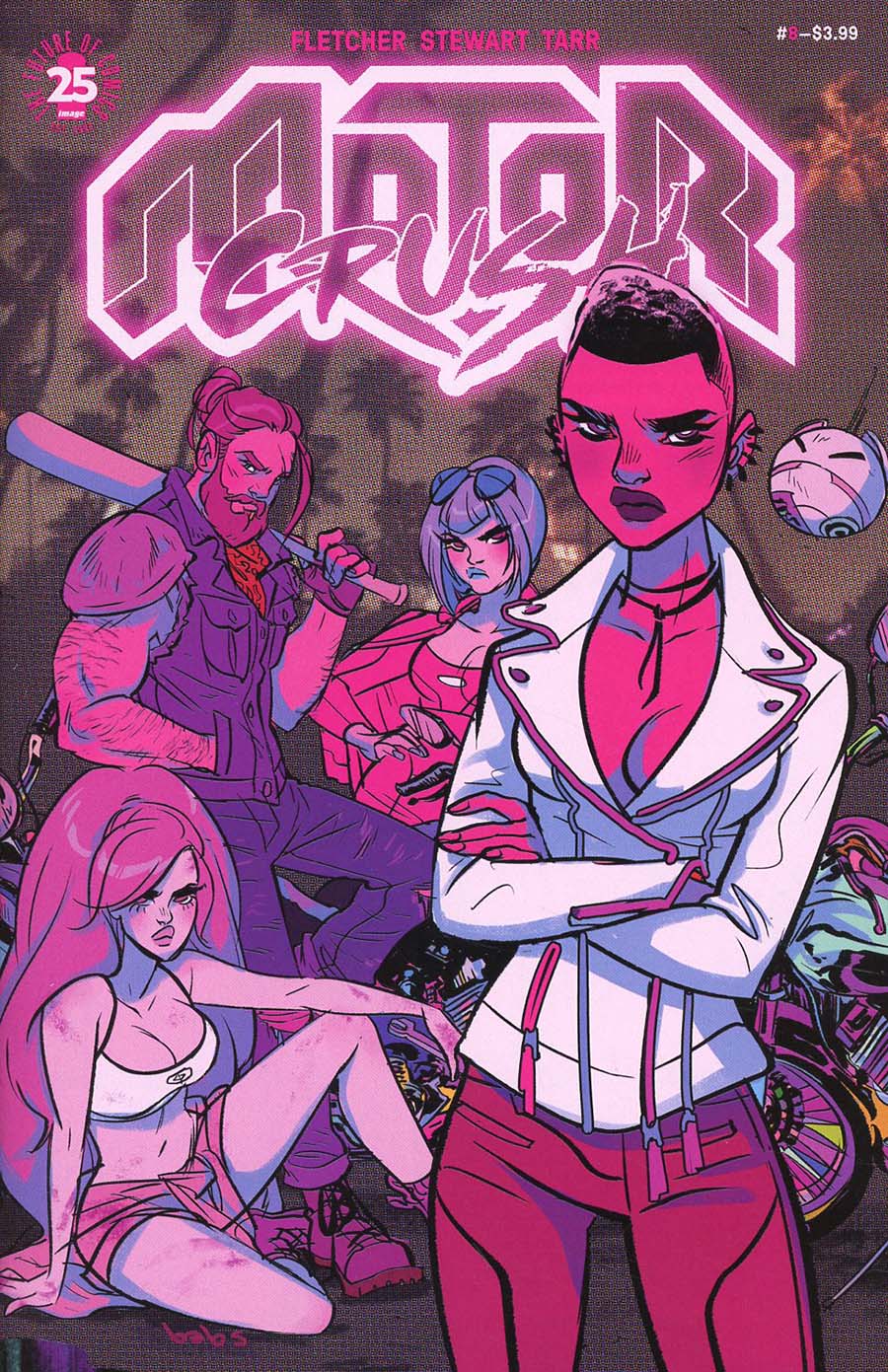 Motor Crush #8 Cover A Regular Babs Tarr Cover