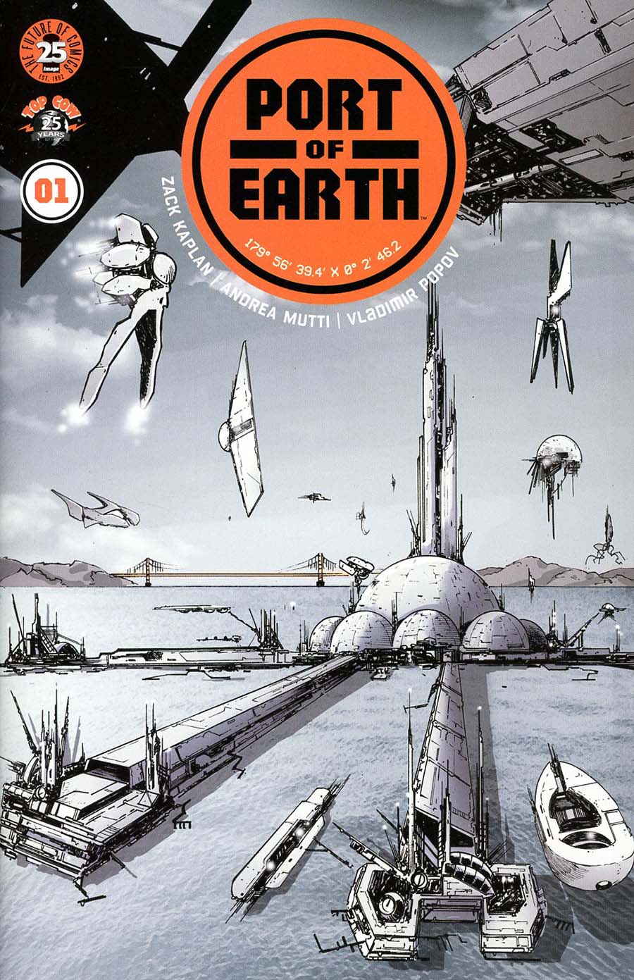 Port Of Earth #1 Cover A Regular Andrea Mutti Cover