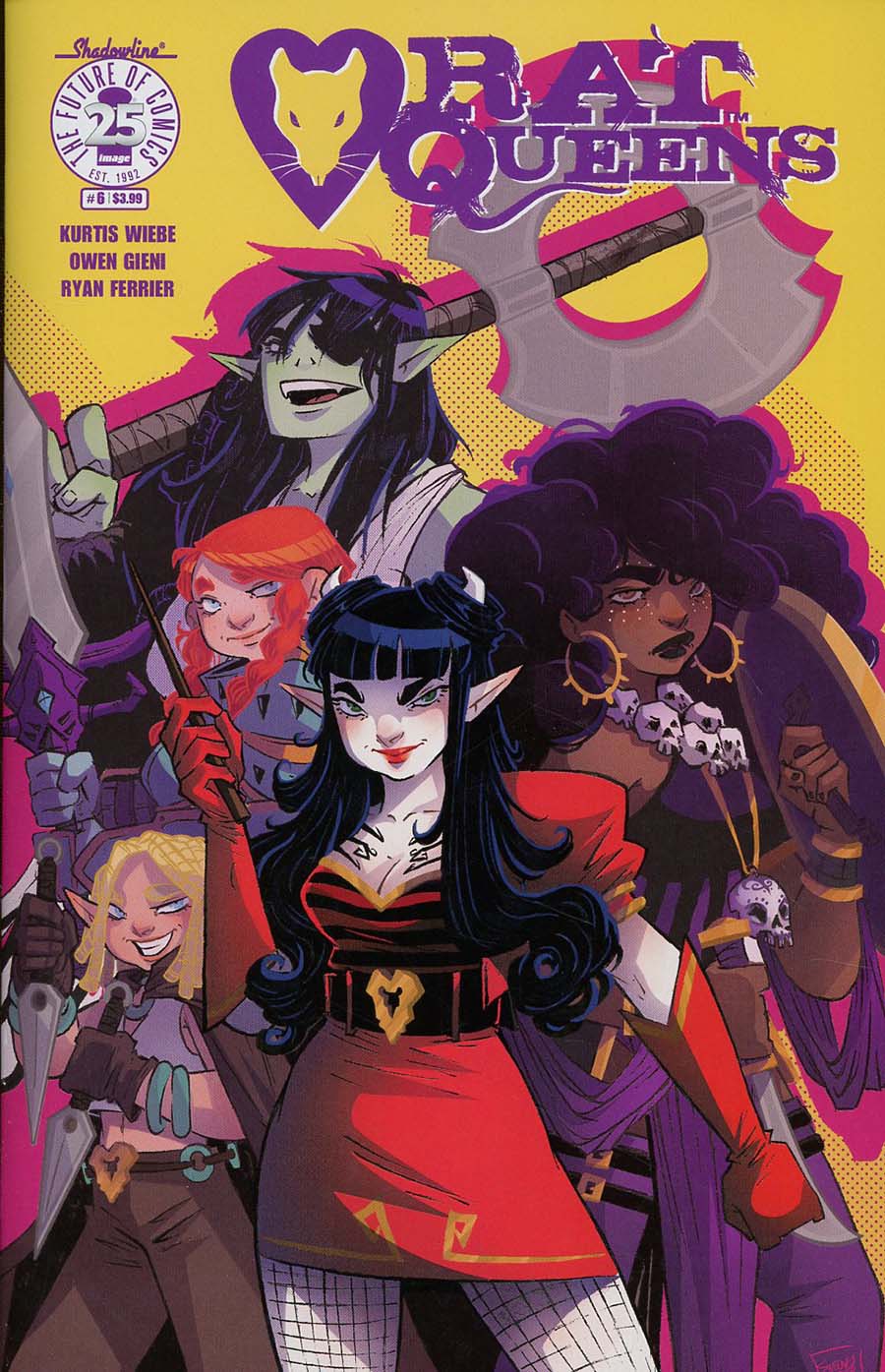 Rat Queens Vol 2 #6 Cover B Variant Sweeney Boo Cover