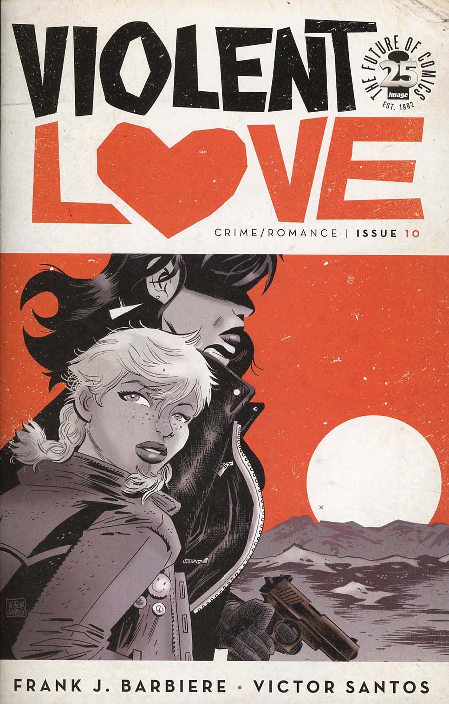 Violent Love #10 Cover A Regular Victor Santos Cover