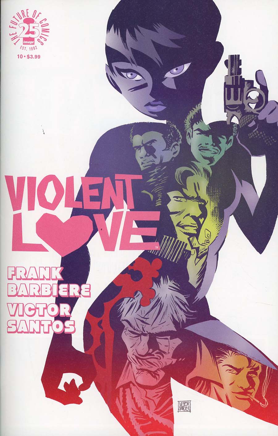 Violent Love #10 Cover B Variant Victor Santos Cover