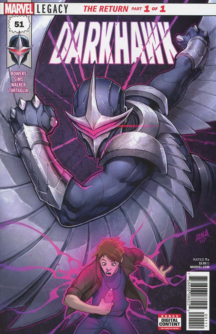 Darkhawk #51 Cover A Regular David Nakayama Cover (Marvel Legacy Tie-In)