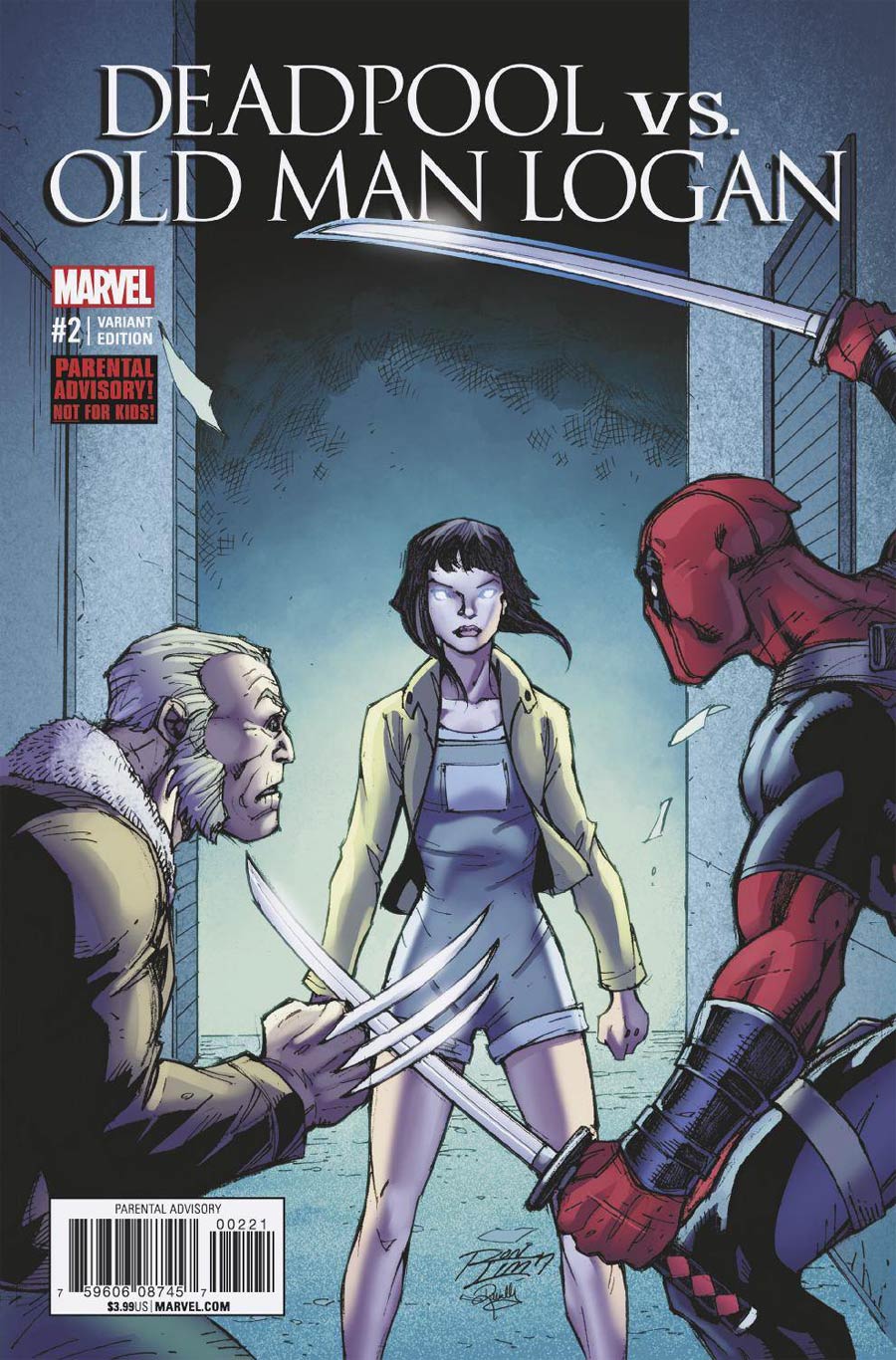 Deadpool vs Old Man Logan #2 Cover B Variant Ron Lim Cover
