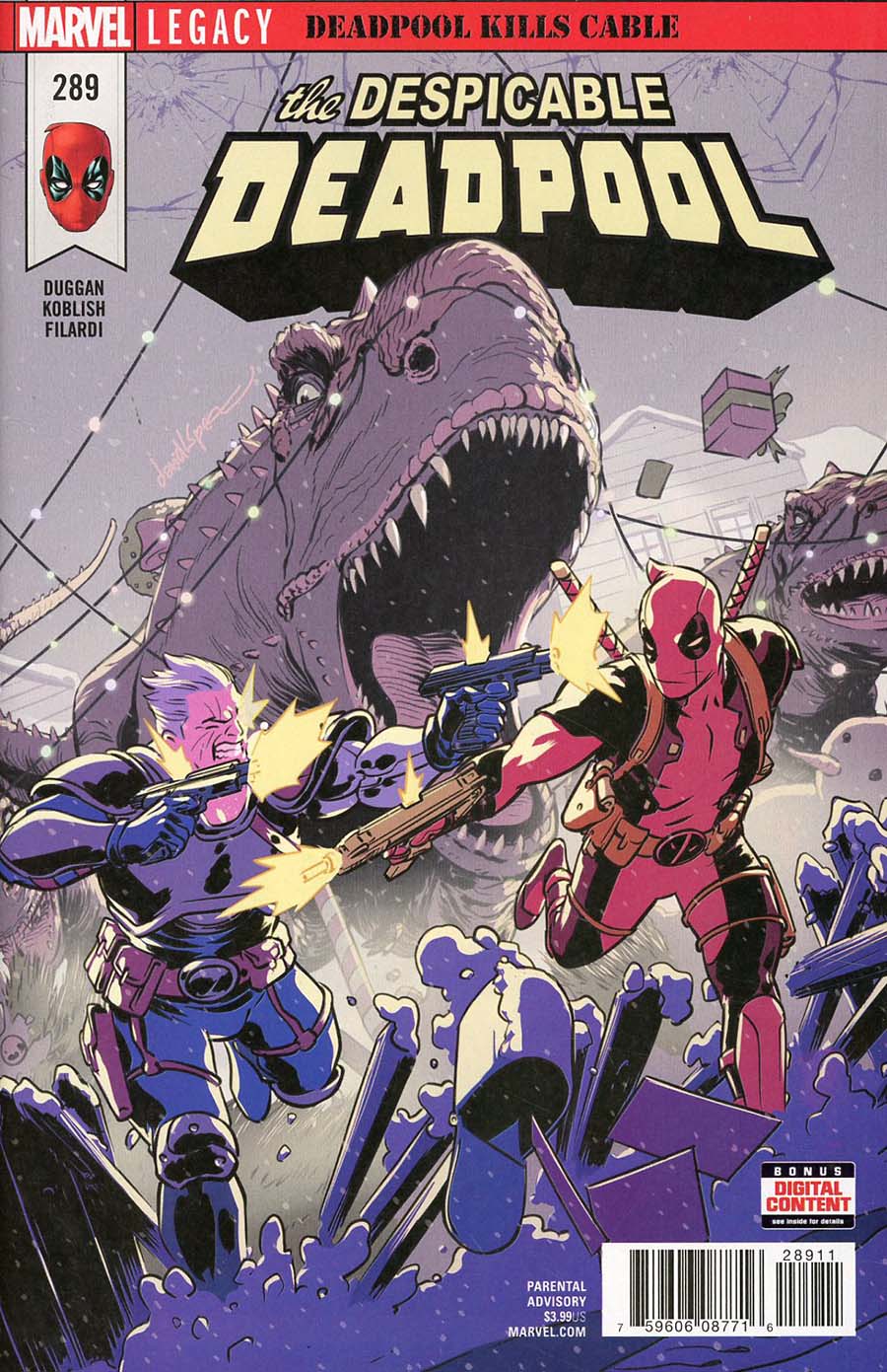 Despicable Deadpool #289 Cover A Regular David Lopez Cover (Marvel Legacy Tie-In)