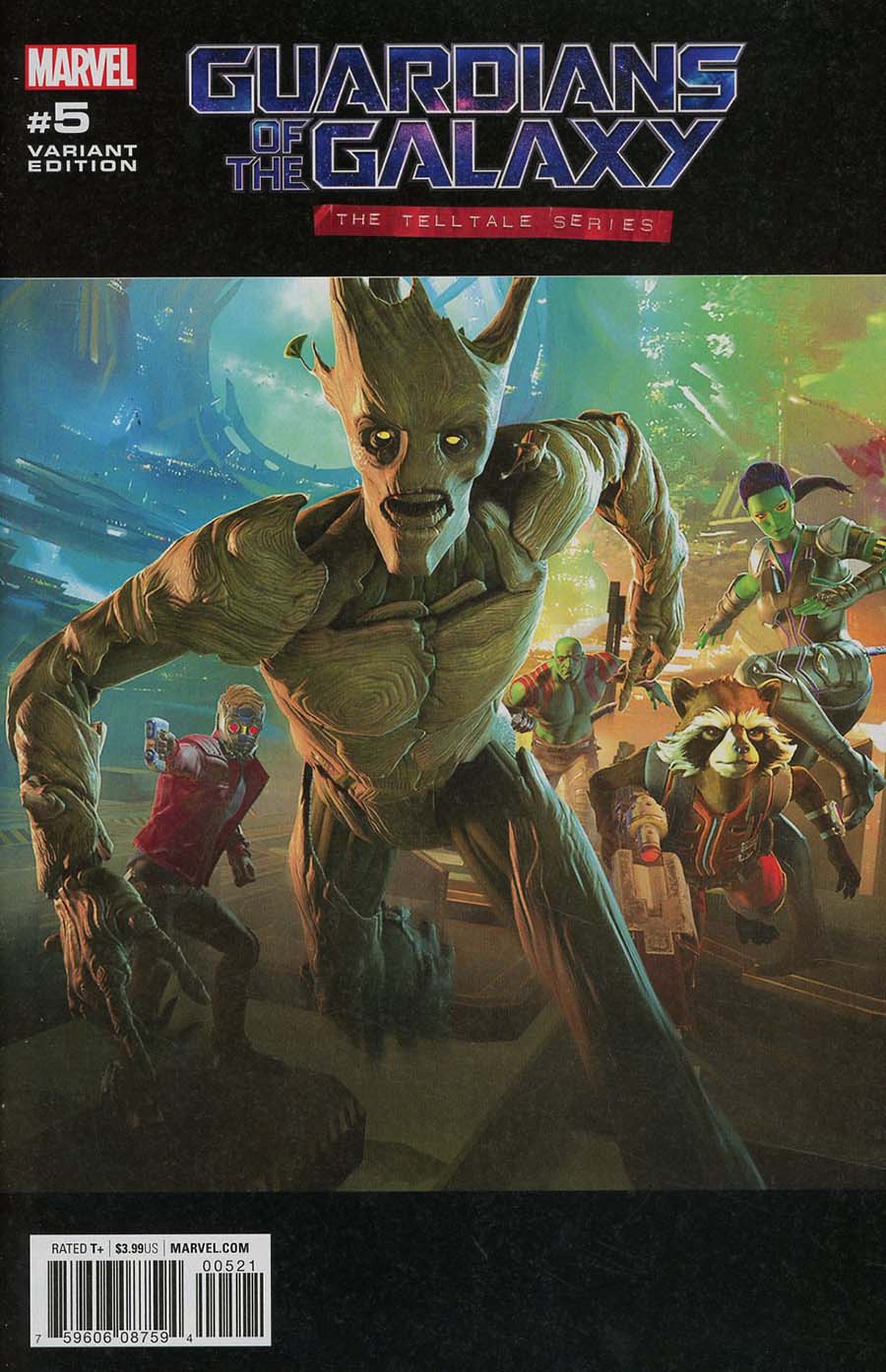 Guardians Of The Galaxy Telltale Series #5 Cover B Variant Game Cover