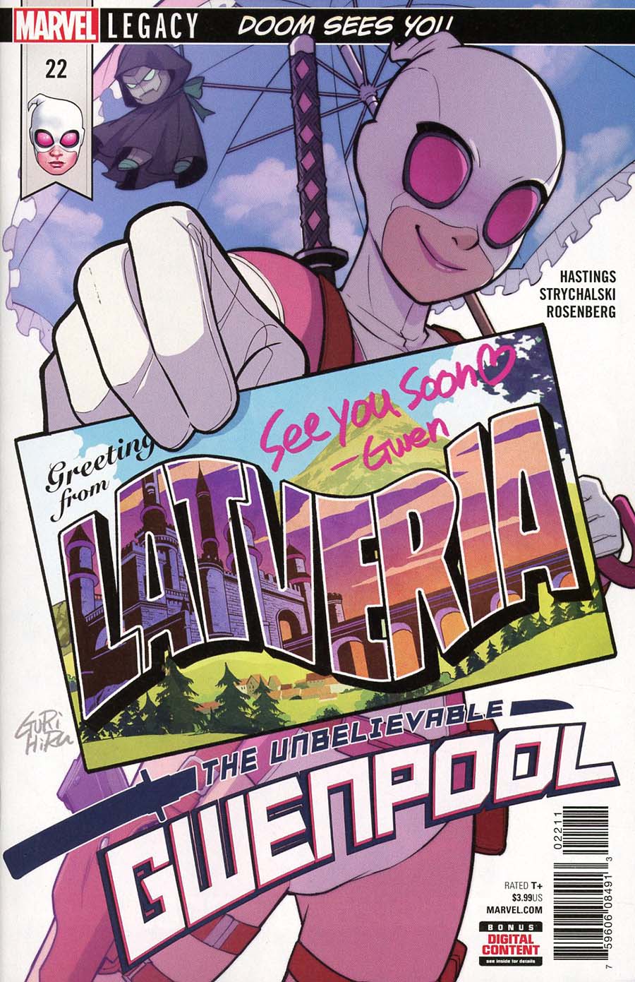 Gwenpool #22 (Marvel Legacy Tie-In)