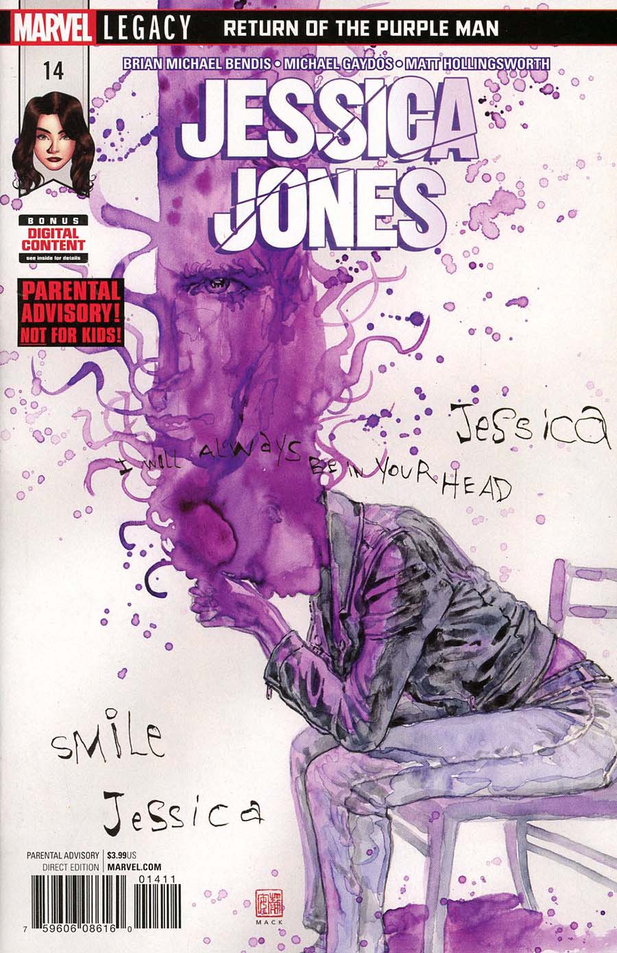 Jessica Jones #14 Cover A 1st Ptg (Marvel Legacy Tie-In)