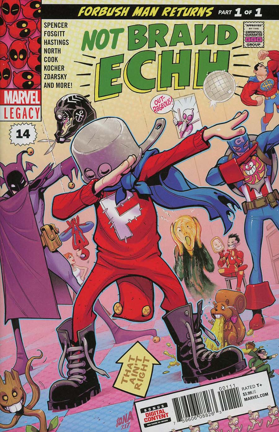 Not Brand Echh #14 Cover A Regular David Nakayama Cover (Marvel Legacy Tie-In)