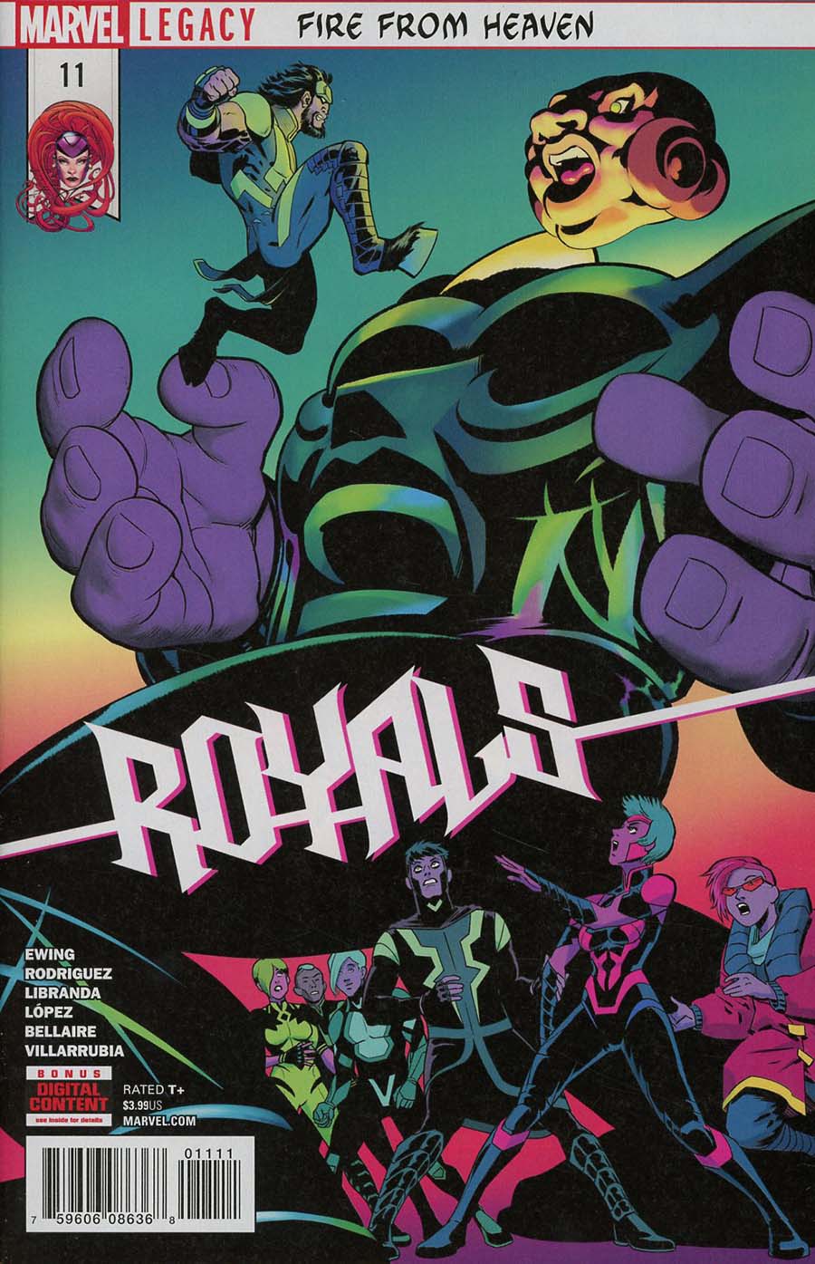 Royals #11 (Marvel Legacy Tie-In)
