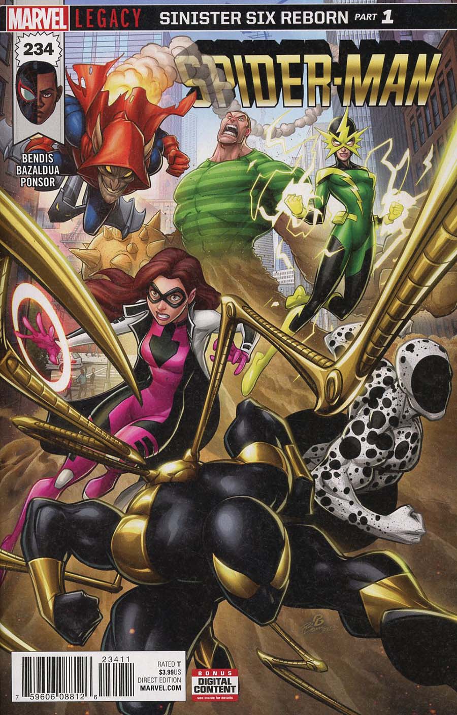 Spider-Man Vol 2 #234 Cover A 1st Ptg Regular Patrick Brown Cover (Marvel Legacy Tie-In)