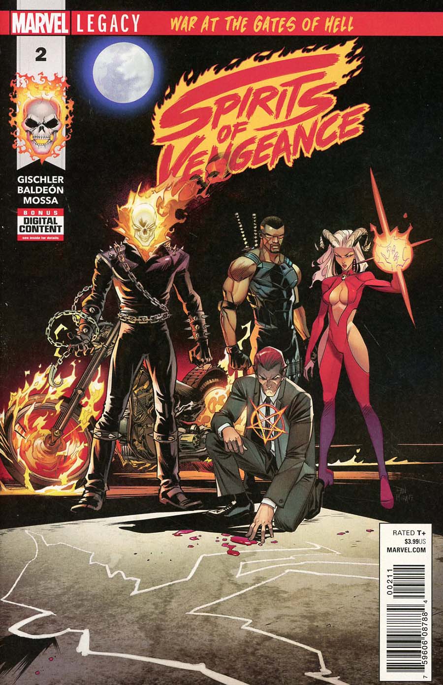 Spirits Of Vengeance #2 Cover A Regular Dan Mora Cover (Marvel Legacy Tie-In)