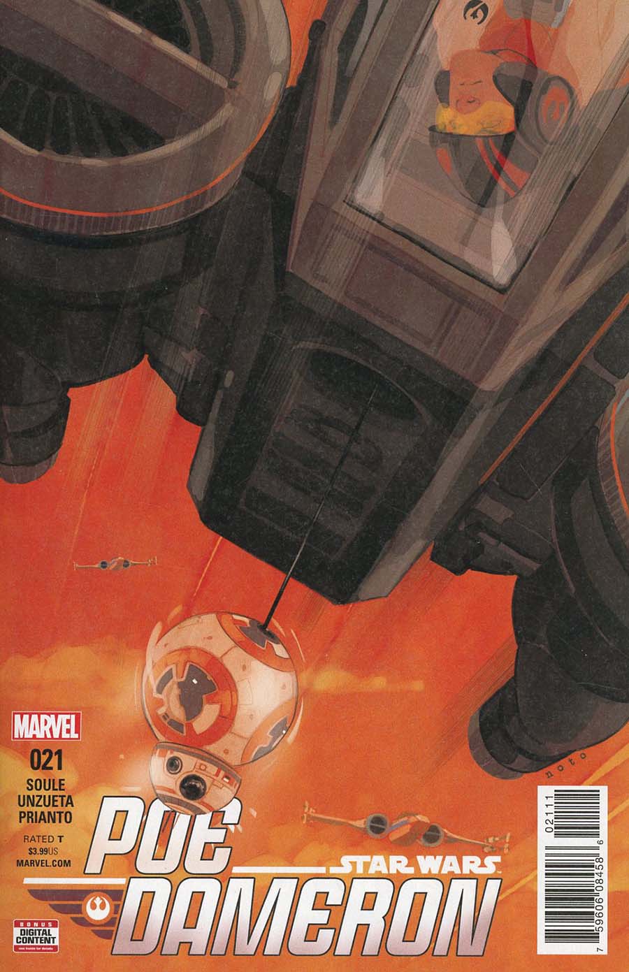 Star Wars Poe Dameron #21 Cover A Regular Phil Noto Cover