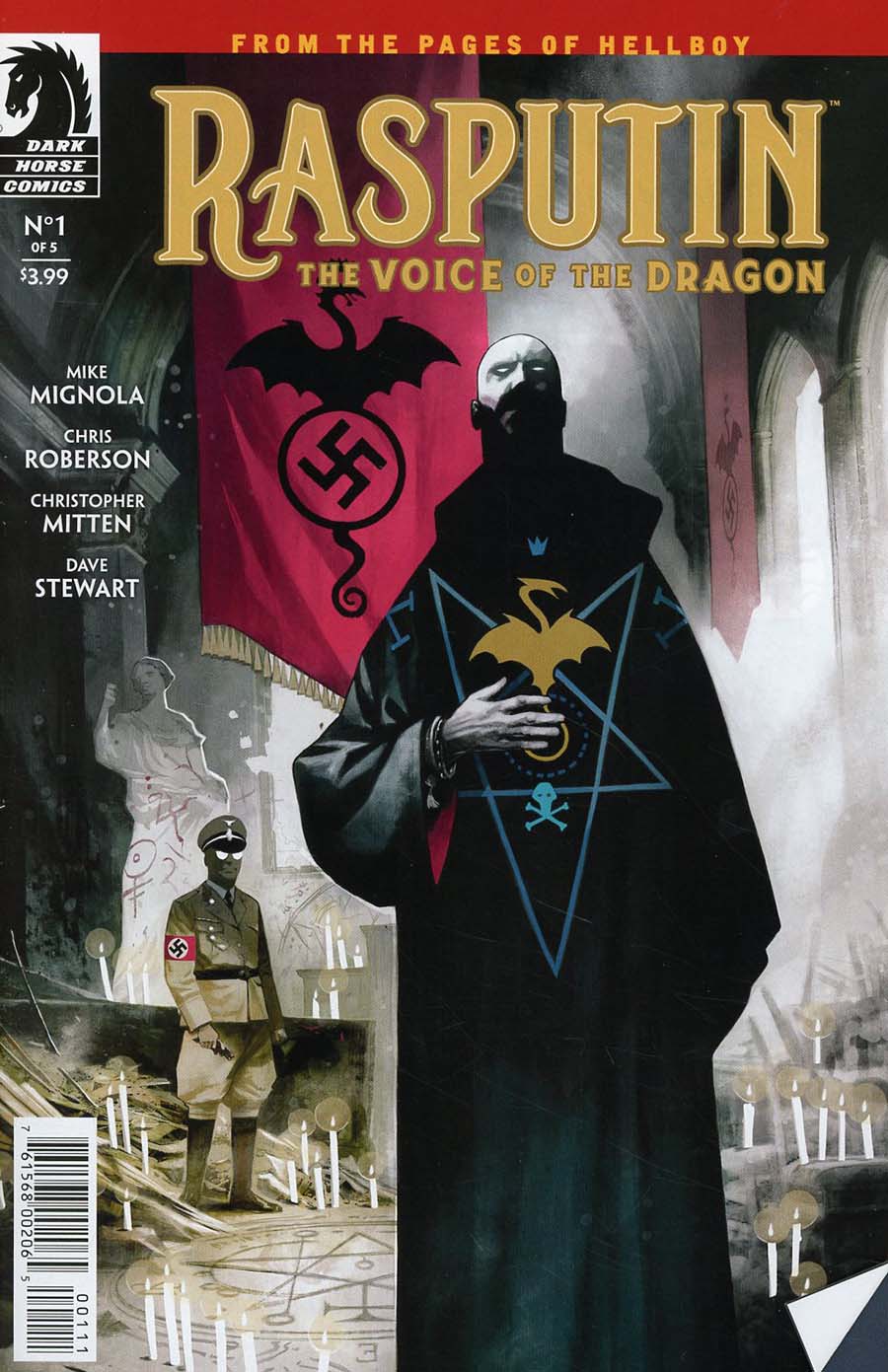 Rasputin Voice Of The Dragon #1 Cover A Regular Mike Huddleston Cover