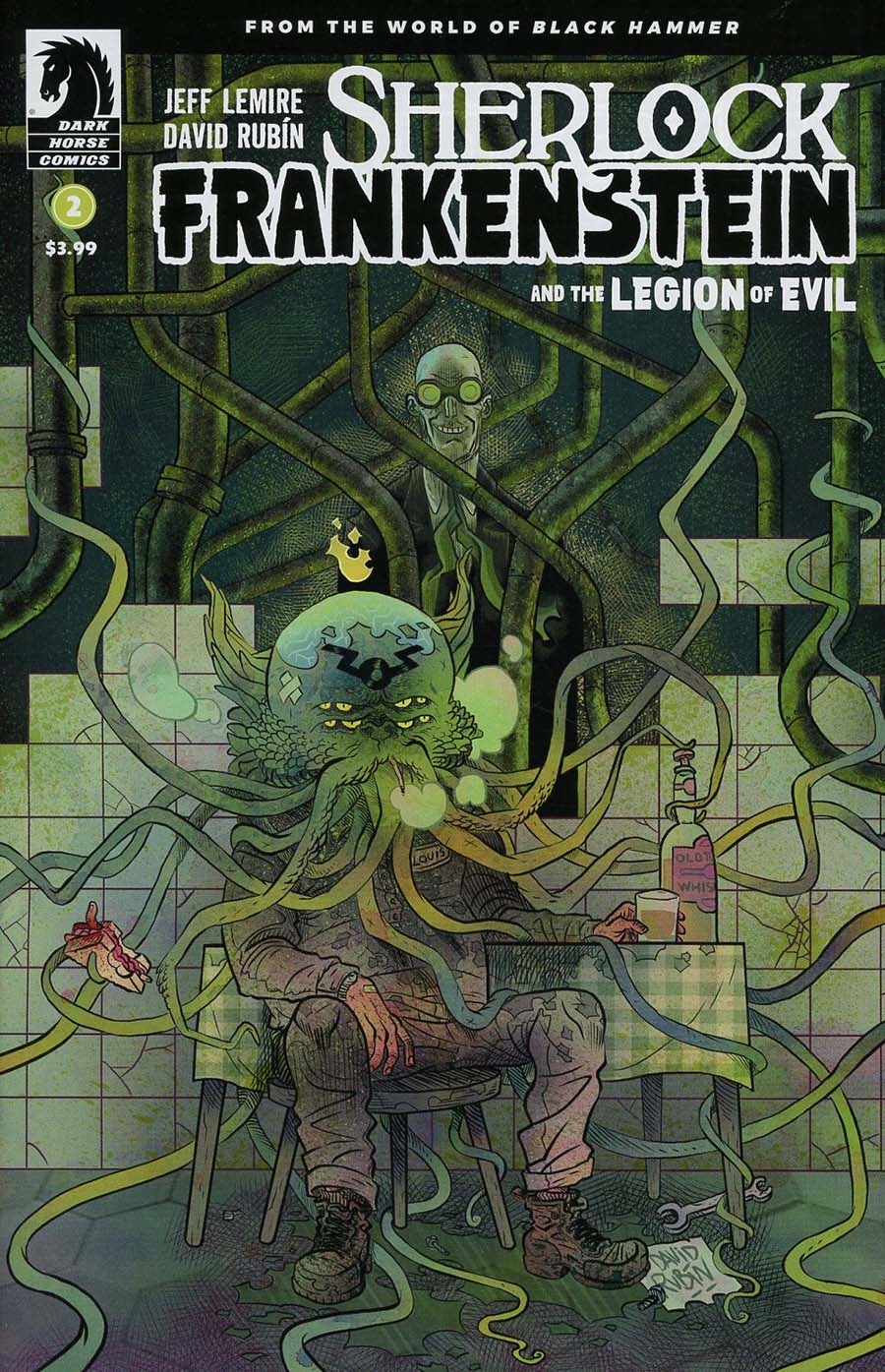 Sherlock Frankenstein And The Legion Of Evil #2 Cover A Regular David Rubin Cover