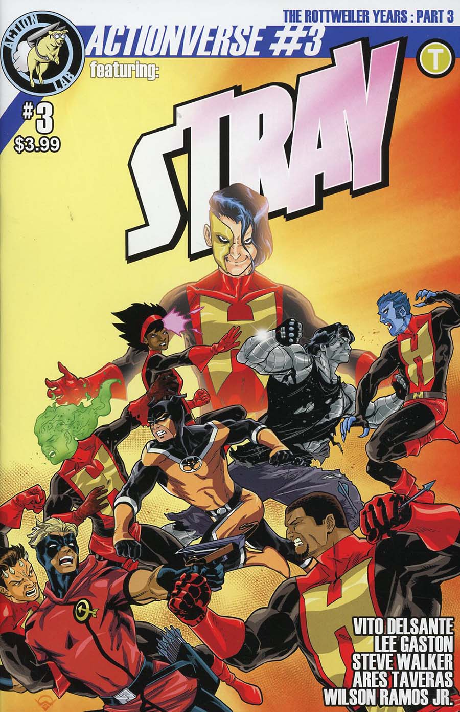 Actionverse Vol 2 #3 Stray Cover A Regular Sean Izaakse Cover