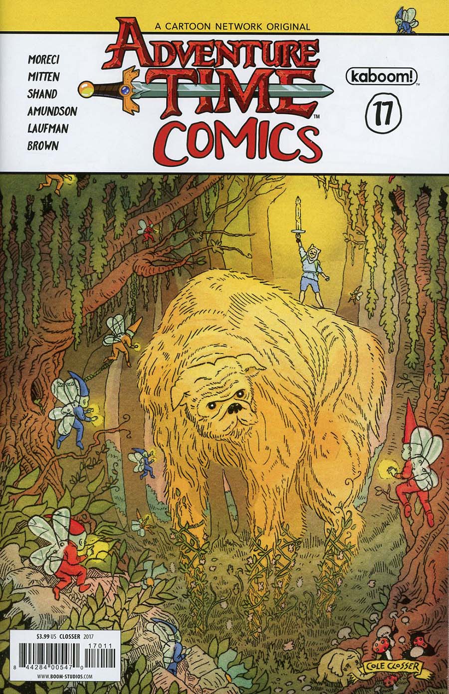 Adventure Time Comics #17 Cover A Regular Cole Closser Cover
