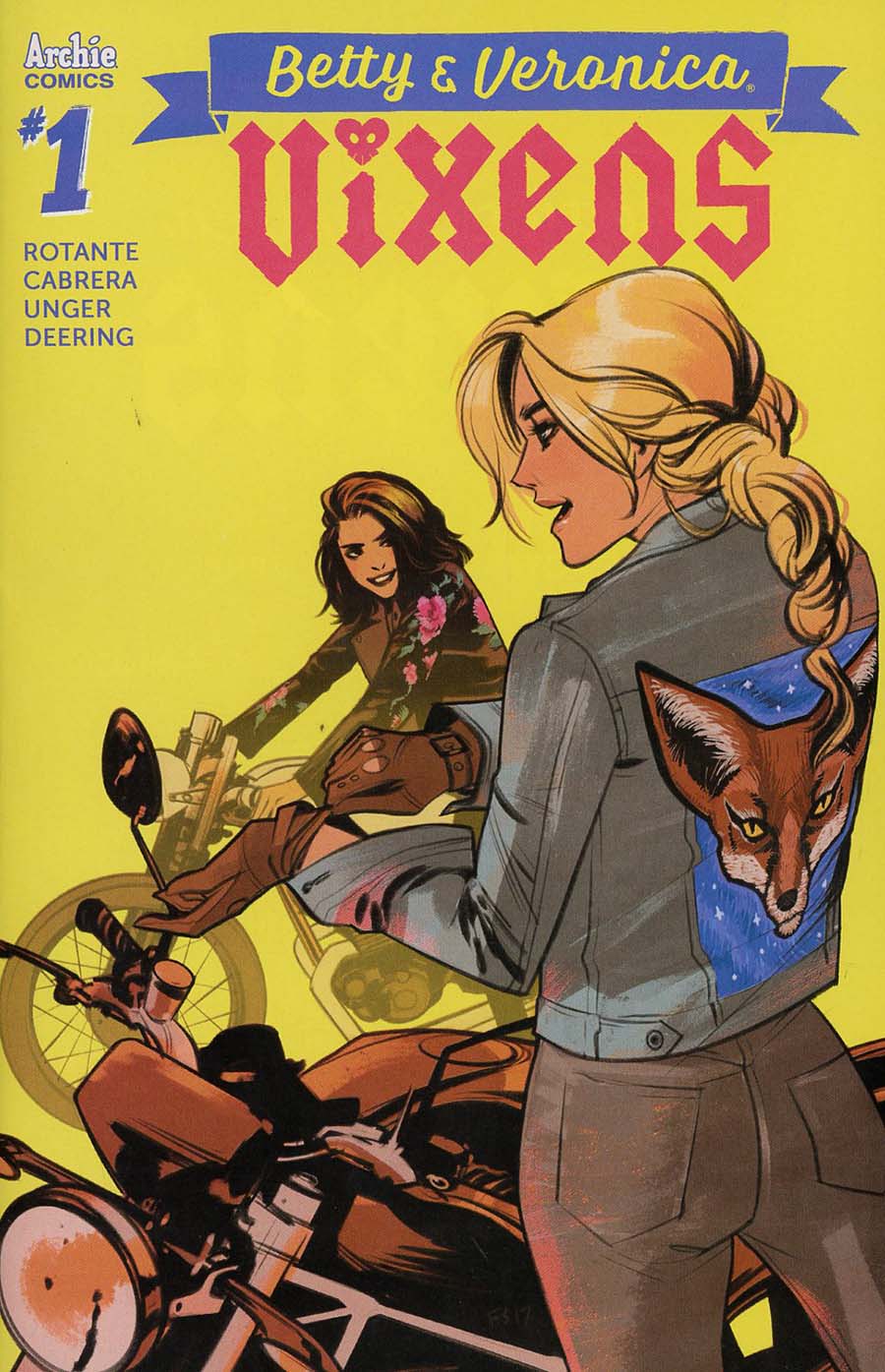 Betty & Veronica Vixens #1 Cover C Variant Fiona Staples Cover