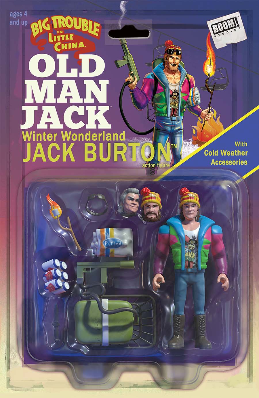 Big Trouble In Little China Old Man Jack #3 Cover C Variant Michael Adams & Marco DAlfonso Action Figure Subscription Cover