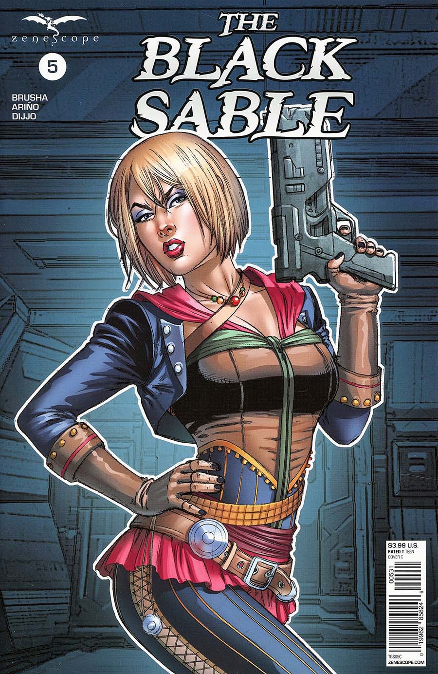 Black Sable #5 Cover C Derlis Santacruz