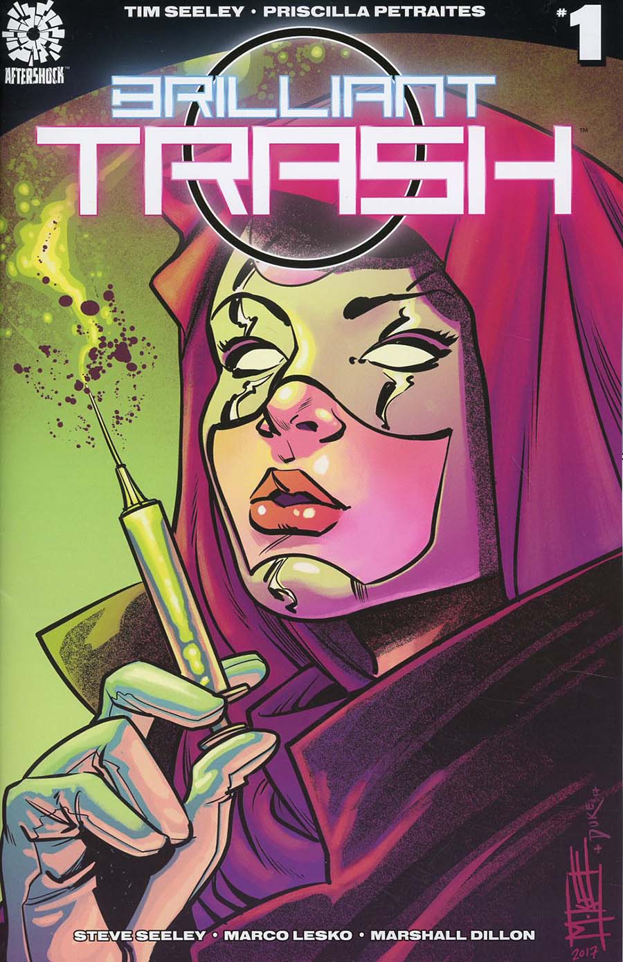 Brilliant Trash #1 Cover A Regular Mike Norton Cover