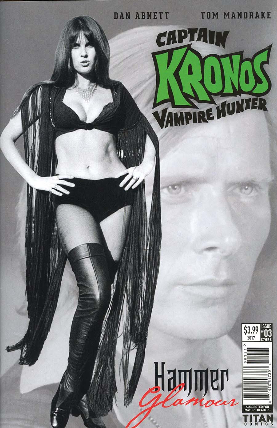 Hammer Comics Captain Kronos Vampire Hunter #3 Cover B Variant Hammer Glamour Cover