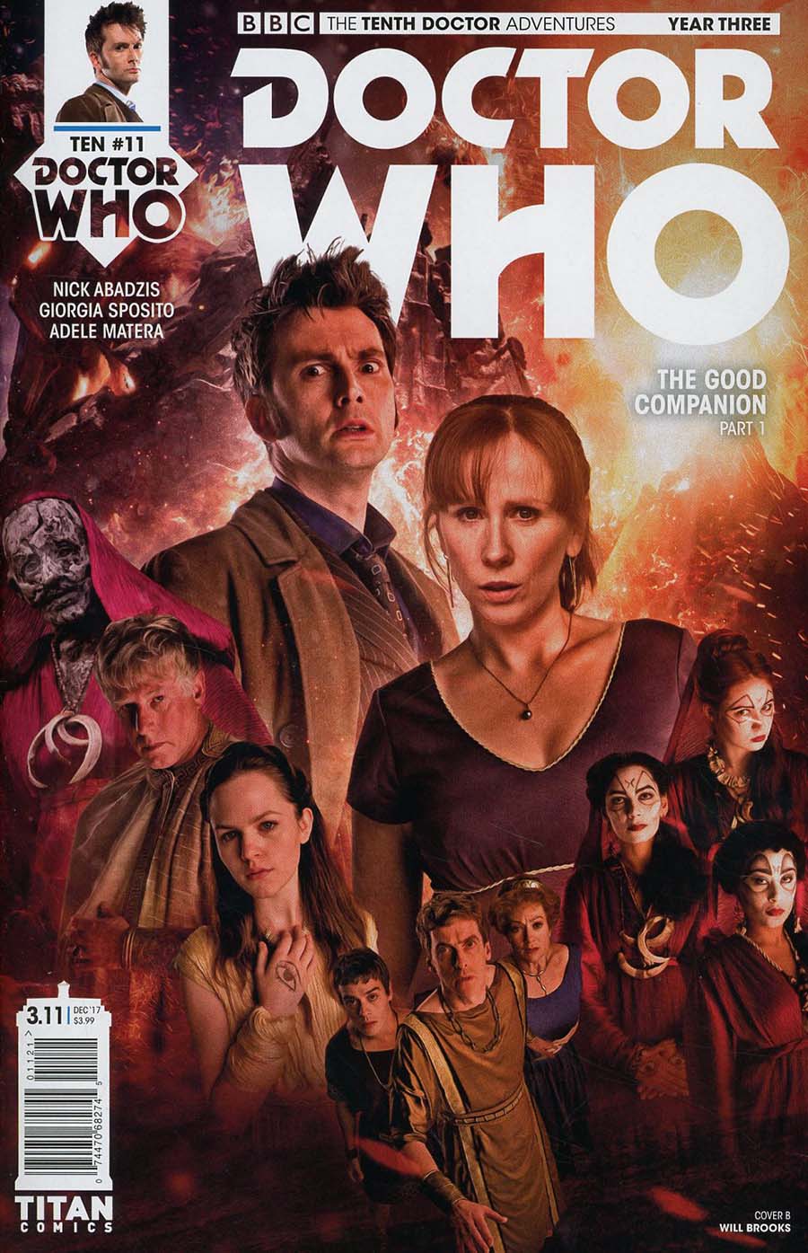 Doctor Who 10th Doctor Year Three #11 Cover B Variant Photo Cover