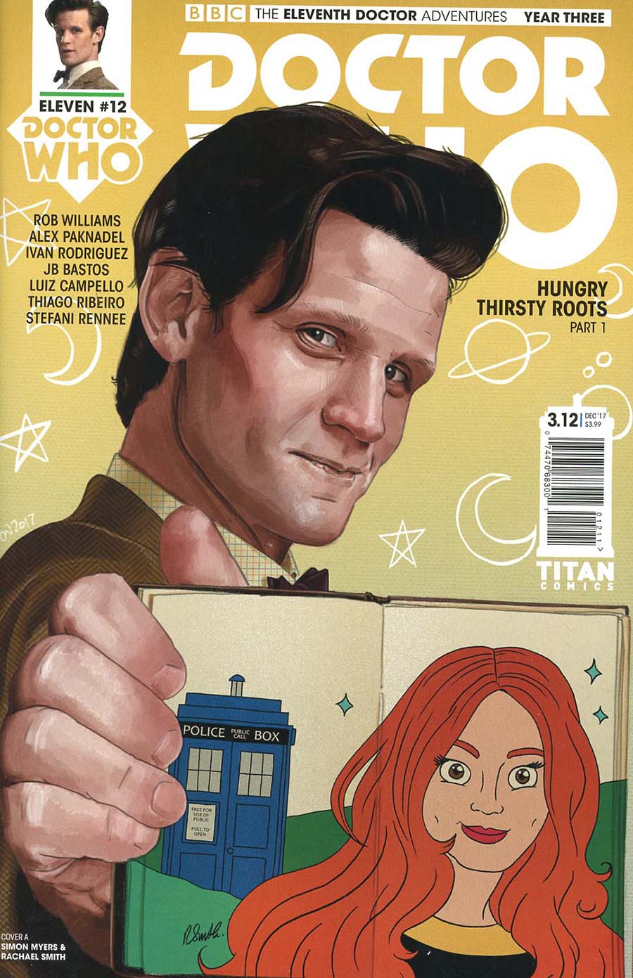 Doctor Who 11th Doctor Year Three #12 Cover A Regular Simon Myers & Rachael Smith Cover