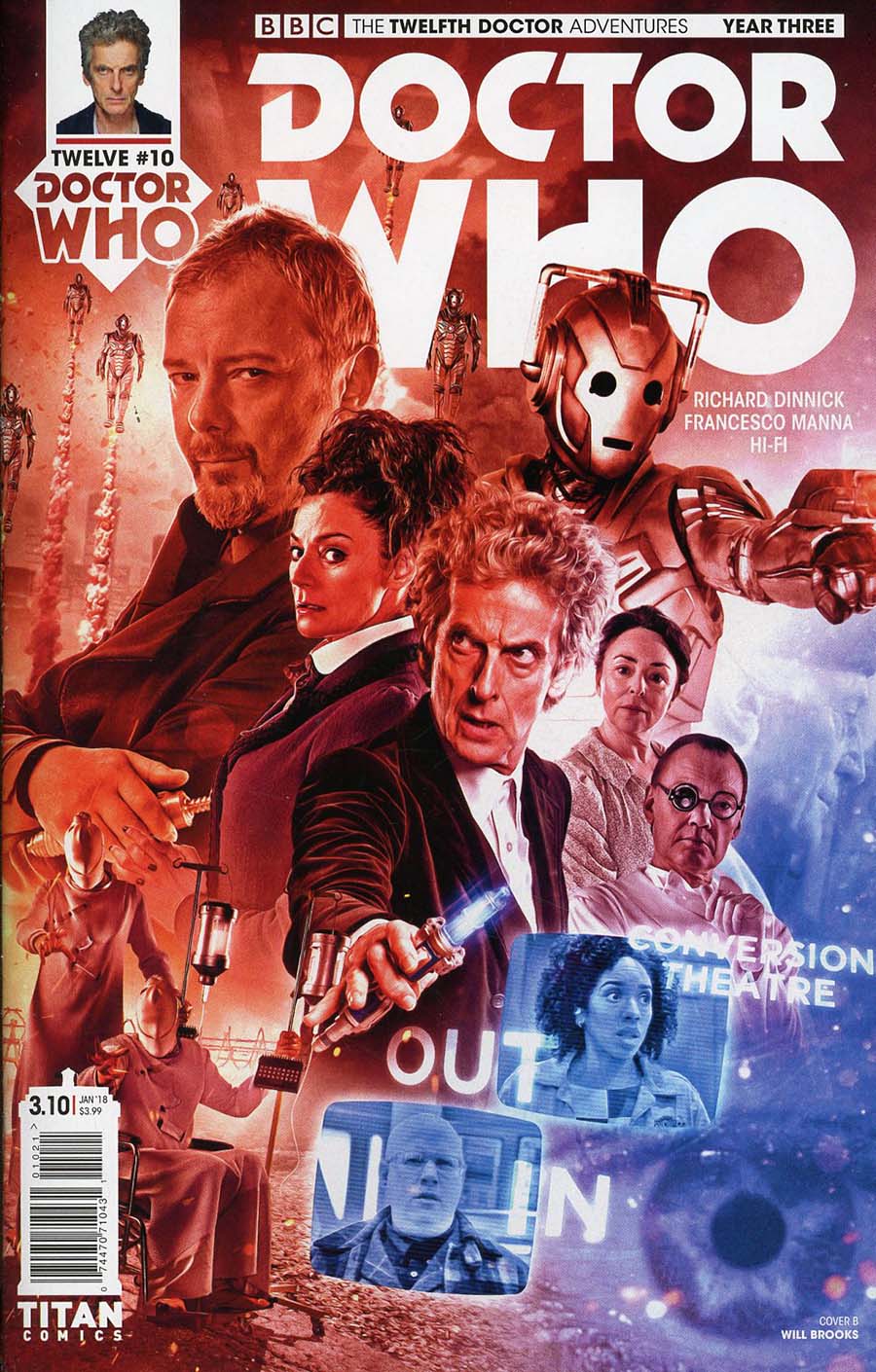 Doctor Who 12th Doctor Year Three #10 Cover B Variant Photo Cover